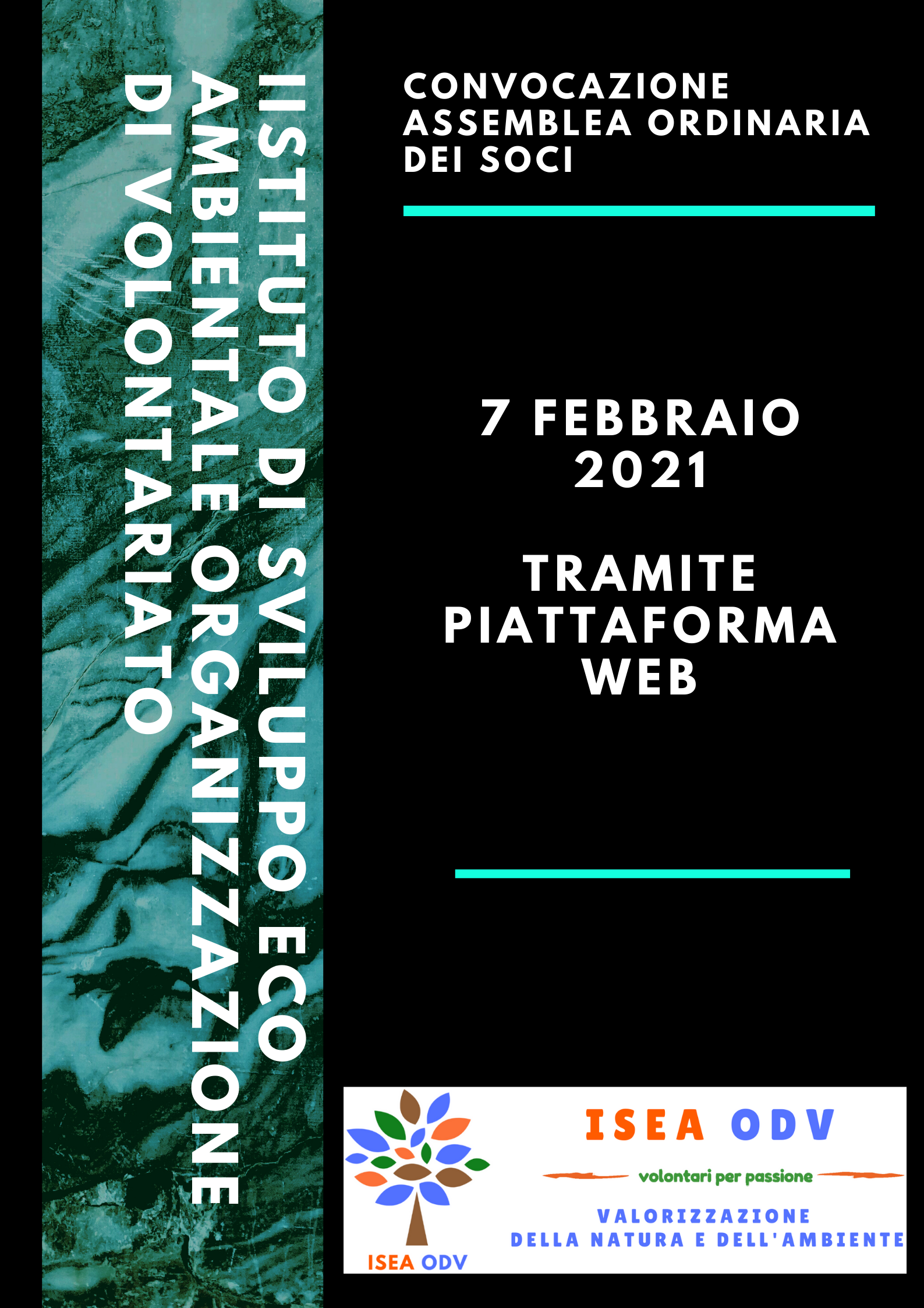 Convocazione assemblea ordinaria dei soci 7.2.2021